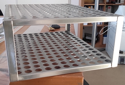 Inzet met 2 bodemplaten