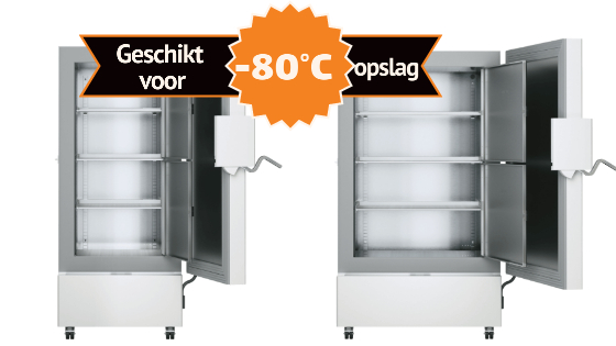 Vriezers tot -80 graden leverbaar