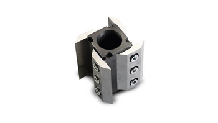 Fritsch rotor met rechte messen P19
