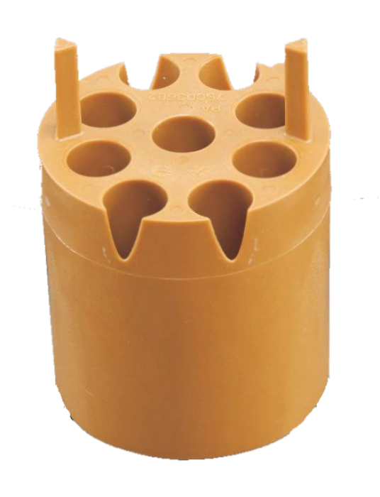 Heraeus inzet 9 x 15 ml conisch beker 400ml (4 stuks)