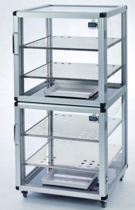 Bohlender Sicco V1853-01 exsiccatorkast 70°C 2x 156 liter