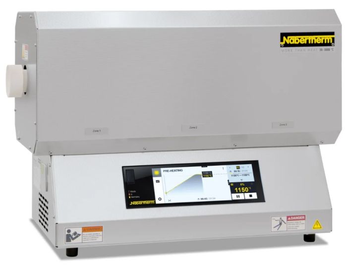 Nabertherm R 120/500/12/B510 buisoven Ø 120 mm 1200°C