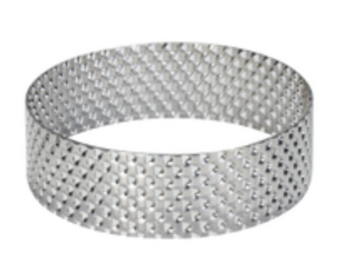 Fritsch RVS zeefring 2 mm voor impact bar Pulverisette 14