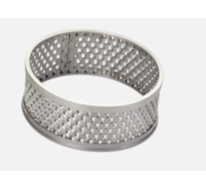 Fritsch RVS zeefring versterkt 2 mm Pulverisette 14