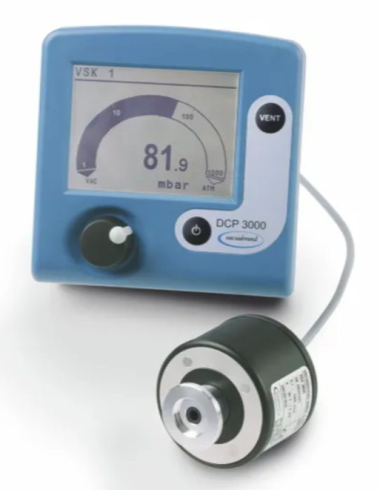 Vacuubrand vacuümmeter DCP3000 VSK3000 set 1080 – 0,1 mbar