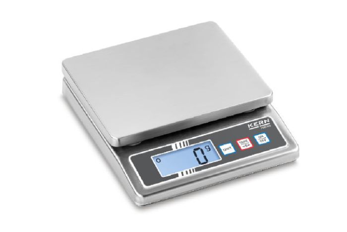 Kern FOB0.5K-4NS edelstaal tafelweegschaal 0.5 kg 0.1 g