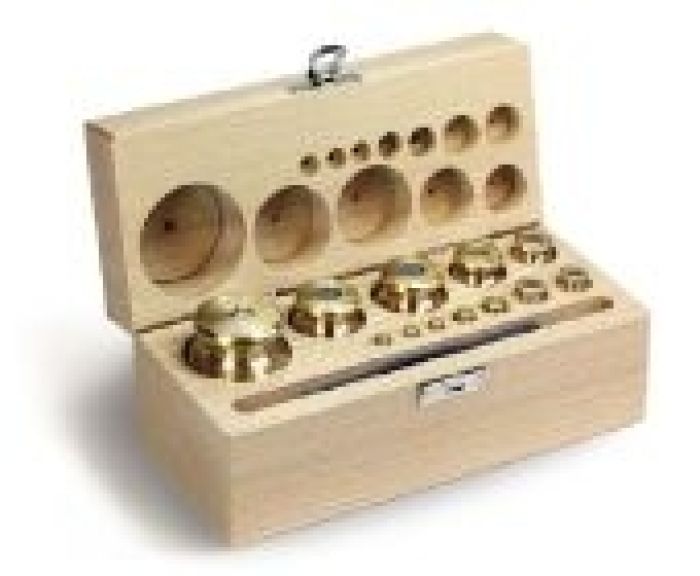Kern 343-04 ijkgewichtenset messing 1 mg tot 200 g klasse M1
