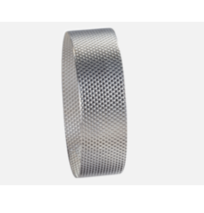 Fritsch RVS zeefring 0,5 mm Pulverisette 14