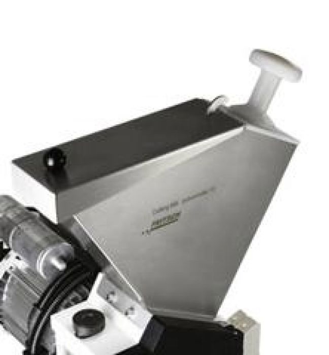 Fritsch trechter met bescherming & stamper voor P15