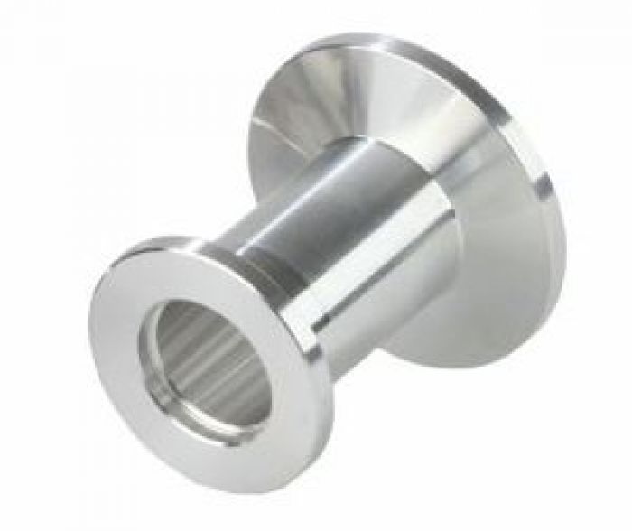 Vacuubrand reduceerstuk met kleinflens aluminium DN25/DN10