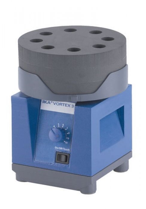 IKA VG 3.35 reageerbuis opzet voor Vortex 3