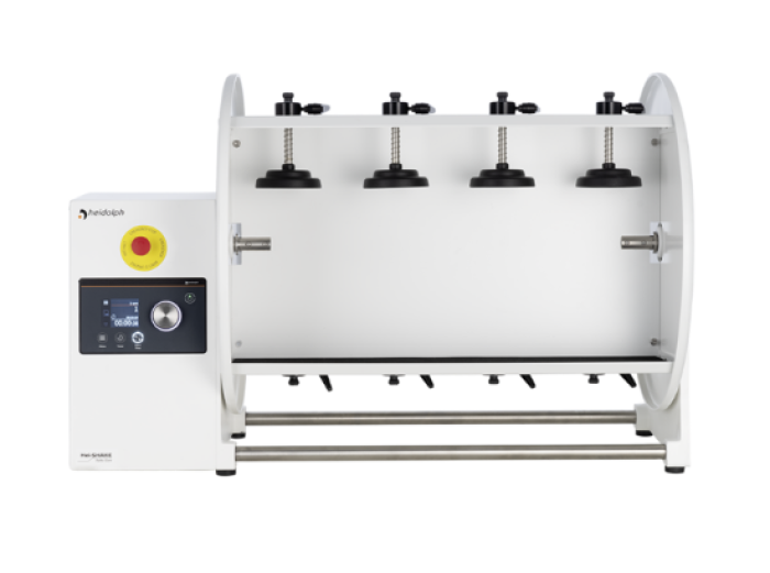 Heidolph Basic Salto 8 over de kop schudder 8 flessen