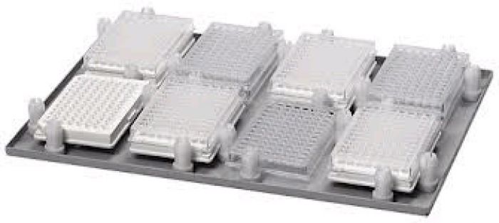 Edmund Bühler 0052 096 opzetplaat TiMix5 8 microtiterplaten