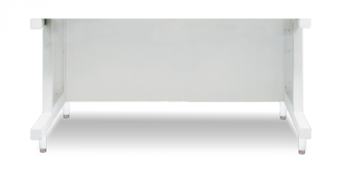  Esco onderstel 1.2m breed 71cm hoog op stelpoten