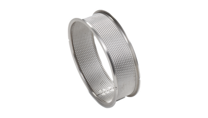 Fritsch RVS zeefring 0,75 mm slagrotor Pulverisette 14 Prem.