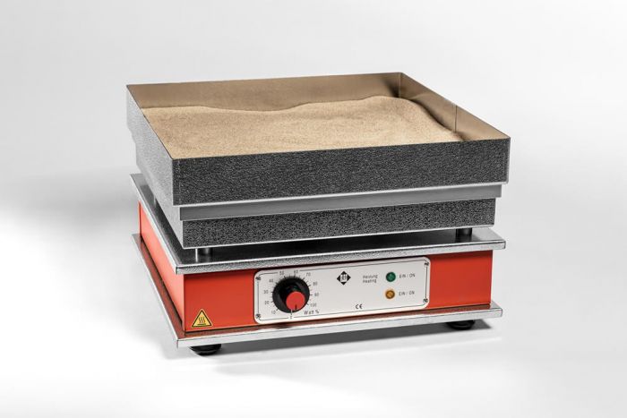 LHG-Harry Gestigkeit SD8 zandbad 360x510x50 mm 370°C
