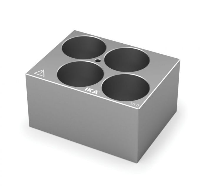 IKA DB 4.8 inzetblok rondbodembuizen 35 mm Dry Block Heater
