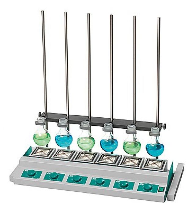 Edmund Bühler IRB6 infrarood brander 6 posities 750°C