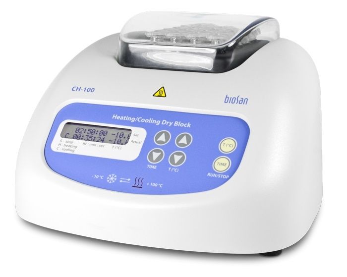 BioSan CH-100  koel/verwarmings blokthermostaat met blok CH1