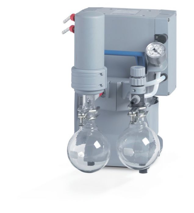 Vacuubrand PC201NT chemie opstelling+reg. 1,5 mbar 3,4 m3/h
