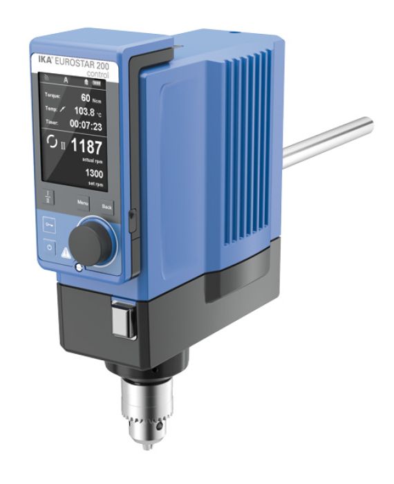 IKA EUROSTAR 200 control bovenroerder 100 liter 100000 mPas