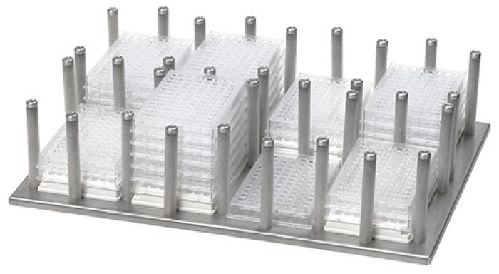 Edmund Bühler 0052 125 opzetplaat TiMix5 48 microtiterplaten