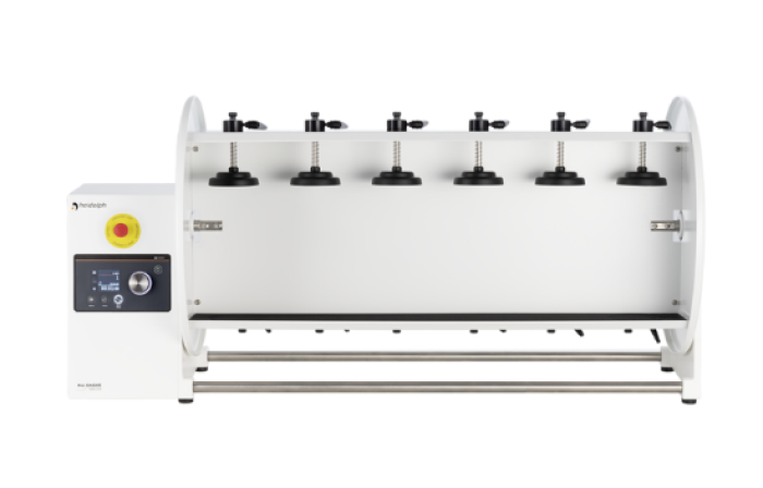 Heidolph Basic Salto 12 over de kop schudder 12 flessen