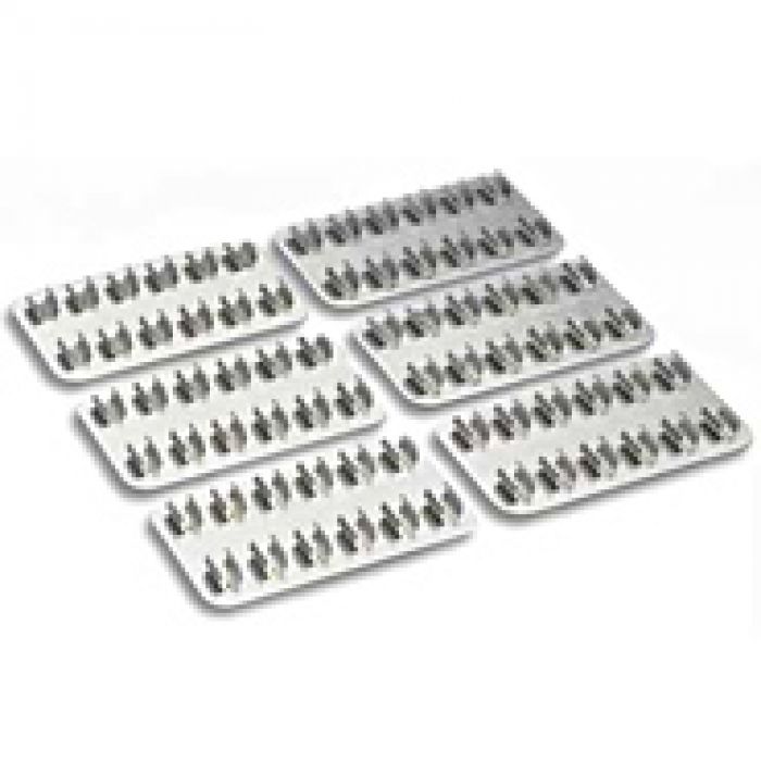 Scintific Industries 6 x Clip plaat voor 12 buizen
