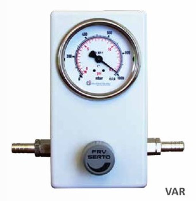 Van der Heijden VAR vacuummeter analoog met regelaar