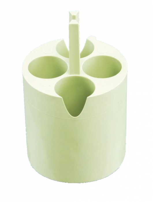 Heraeus inzet 4 x 50 ml conisch beker 400ml (4 stuks)