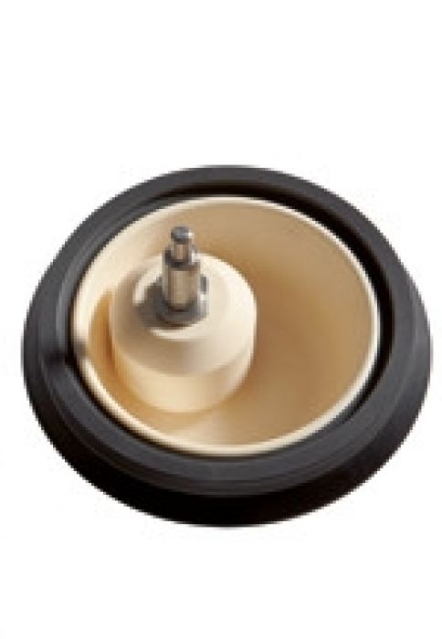 Fritsch mortierkom hard porselein met stamper & schraper P2