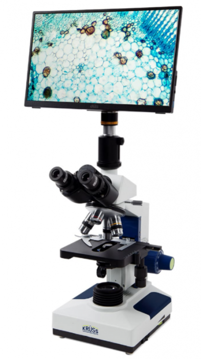 Krüss MBL2000-T-LED trinoculaire microscoop set