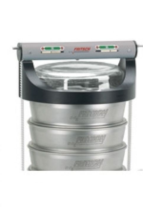 Fritsch Torque Master automatisch vastmaken zeven Analysette