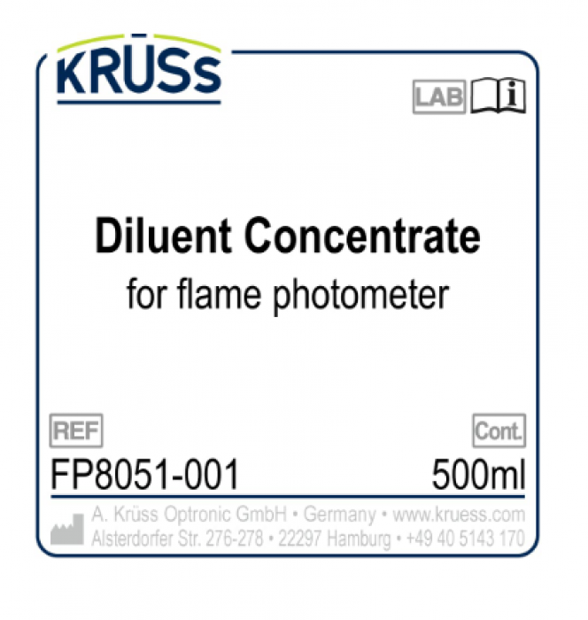 Krüss FP8051-001 Diluent concentrate 500 ml