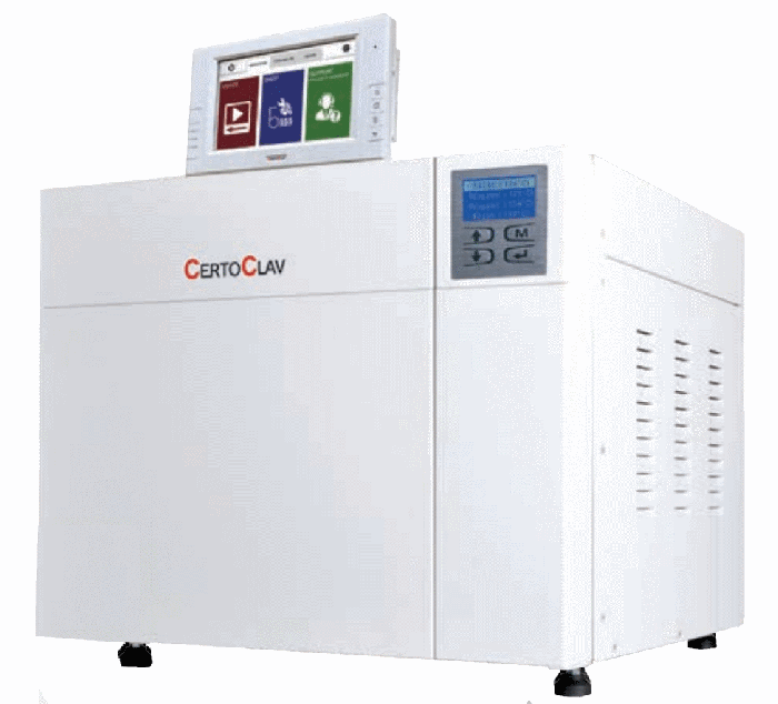 CertoClav Vacuüm Pro 45ltr tafelautoclaaf 121/134°C