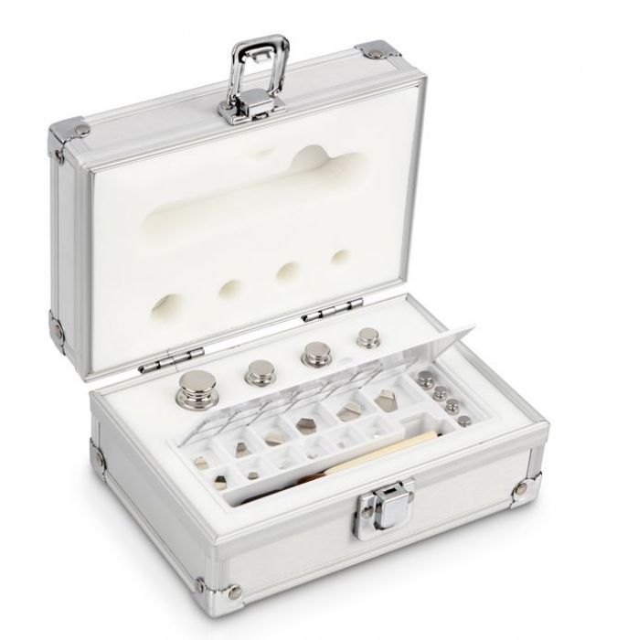 Kern 313-026 ijkgewichtenset RVS 1mg tot 50 g klasse E2