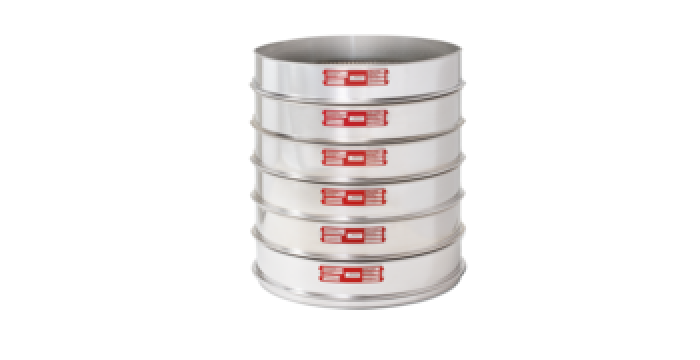 Fritsch analysezeef ISO 400 mm, maaswijdte 200 µm