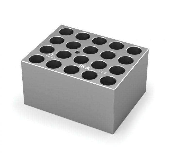 IKA DB 4.4 inzetblok rondbodembuizen 12mm Dry Block Heater