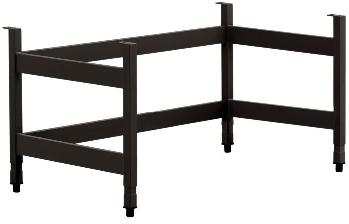 Thermo manueel verstelbaar onderstel antraciet, Breed 1200mm