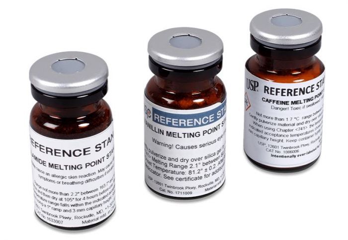 Krüss KSPS1014 smeltpunt Stamdaard USP caffeine 234-236.5°C