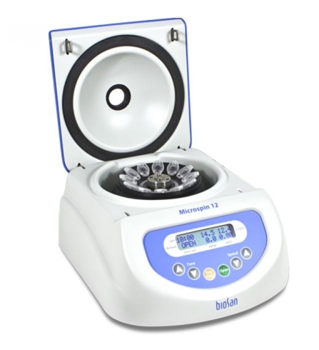 BioSan Microspin 12 high speed mini centrifuge
