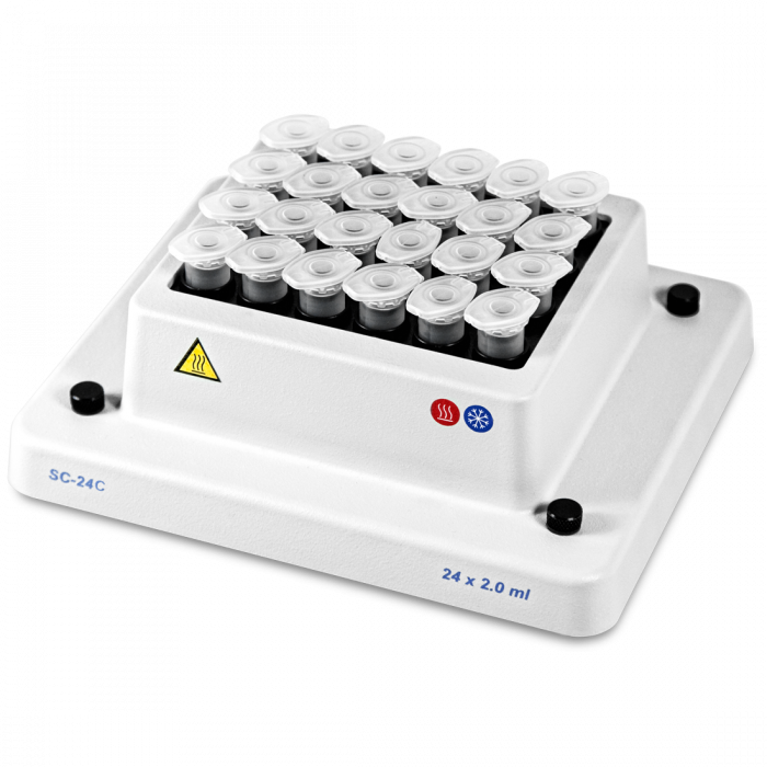 BioSan SC-24C opzet voor TS-100C Thermoschudder