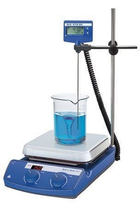 IKA C-Mag HS-7 magneetroerder 10 liter+thermometer+statief