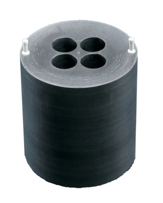 Heraeus inzet 4 x bloedbuis 17x125mm beker 400ml (4 stuks)