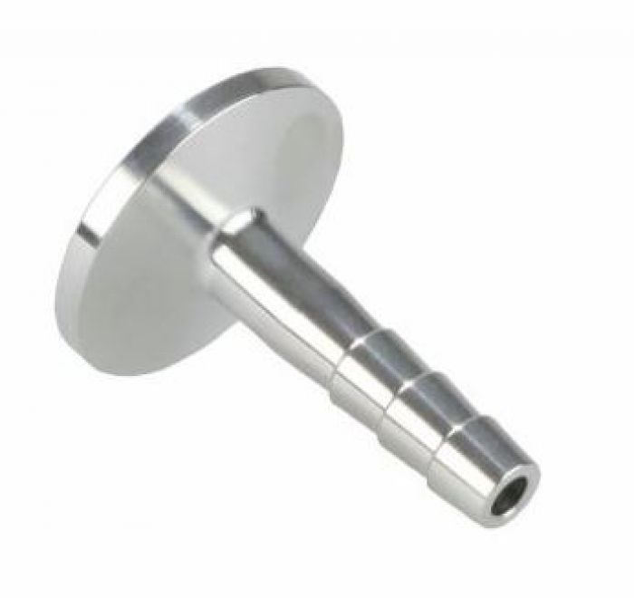 Vacuubrand kleinflens met slangtule DN16/DN6