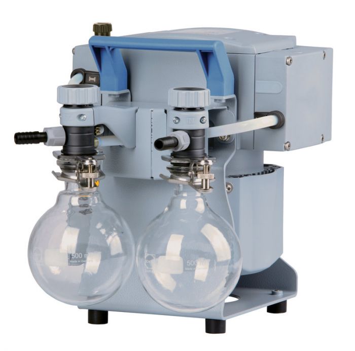 Vacuubrand MZ2C NT + 2 AK chemie pompopstelling 7mbar 2m3/h