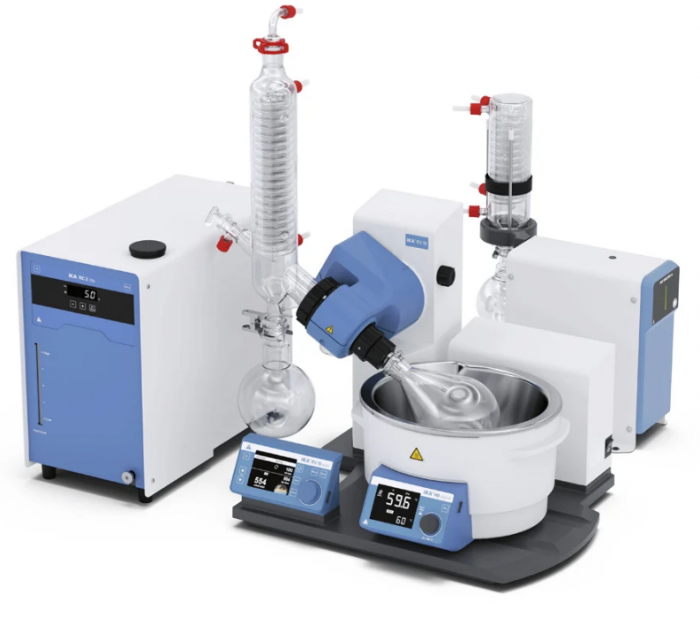 IKA RV10 auto pro Flex rotatiefilmverdamper pakket