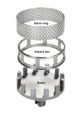 Fritsch RVS zeefring 0,2 mm voor impact bar Pulverisette 14