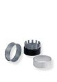 Fritsch zeefring 4 mm RVS ronde perforatie Pulverisette 14