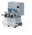 Vacuubrand MD4C NT + 2AK chemie opstelling 1,5 mbar 3,4 m3/h